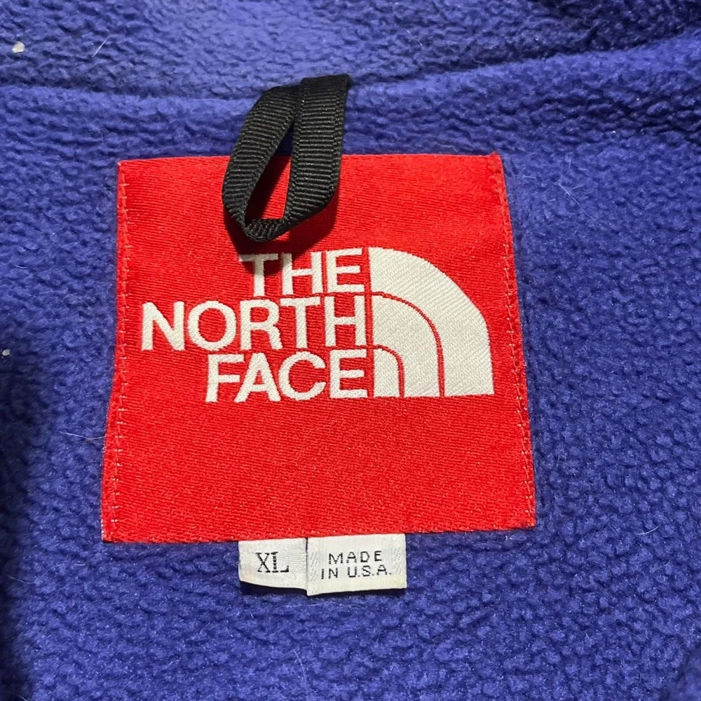 Vintage The North Face Jacket Mens XL Full Zip Fleece Lined Made In USA Gorp 90s